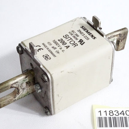 Siemens 3NE3225 Sitor 200A 1000VAC Sicherungseinsatz - Maranos.de