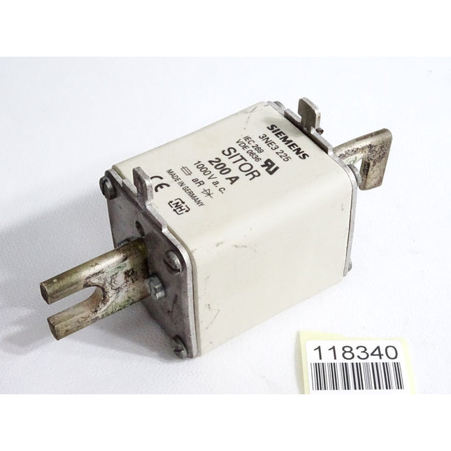 Siemens 3NE3225 Sitor 200A 1000VAC Sicherungseinsatz - Maranos.de