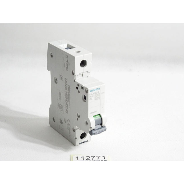 Siemens Leitungsschutzschalter 5SL4102-8 MCB D2 / Unbenutzt - Maranos.de