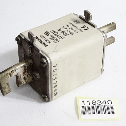 Siemens 3NE3225 Sitor 200A 1000VAC Sicherungseinsatz - Maranos.de