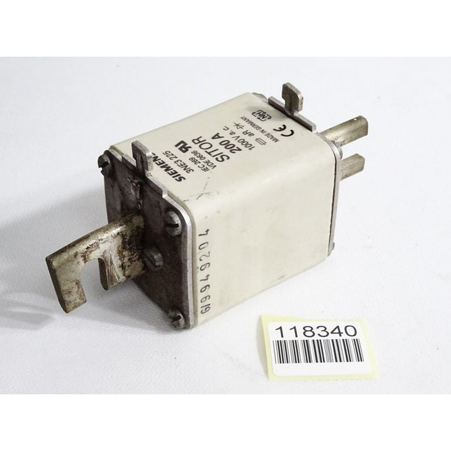Siemens 3NE3225 Sitor 200A 1000VAC Sicherungseinsatz - Maranos.de