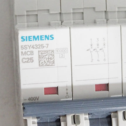 Siemens Leitungsschutzschalter 5SY4325-7 MCB C25