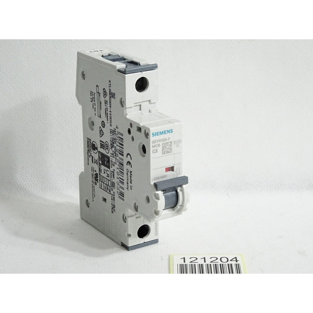 Siemens Leitungsschutzschalter 5SY4103-7 MCB C3