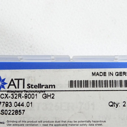 ATI Stellram Wendeschneidplatte ZECX-32R-9001 GH2 V-7793.044.01 /Inhalt:2 Stück - Maranos.de