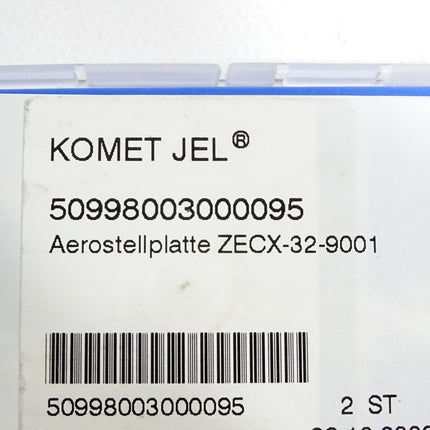 Komet JEL 50998003000095 Aerostellplatte ZECX-32-9001 /Inhalt:2 Stück - Maranos.de