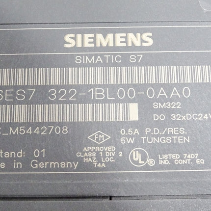 Siemens S7-300 SM322 6ES7322-1BL00-0AA0 6ES7 322-1BL00-0AA0 - Maranos.de