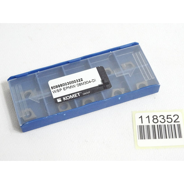 Komet Wendeschneidplatte 50998003000322 WSP EPMW 08M304-DI / Inhalt:10 Stück - Maranos.de