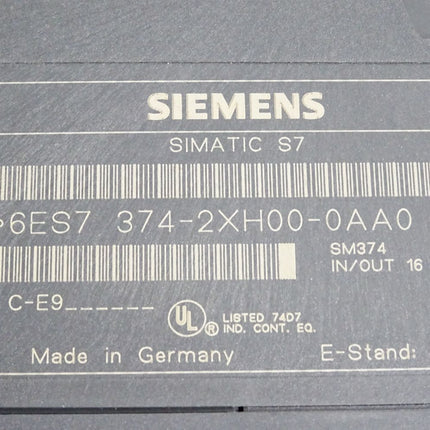 Siemens S7-300  SM374 6ES7374-2XH00-0AA0 6ES7 374-2XH00-0AA0 - Maranos.de