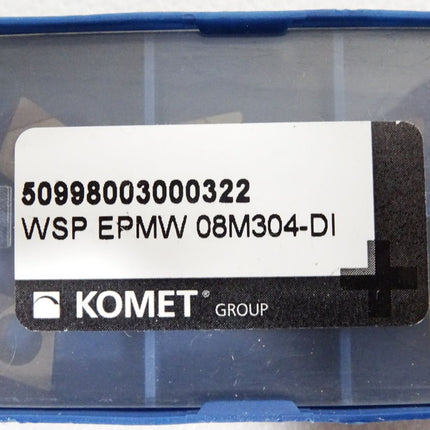 Komet Wendeschneidplatte 50998003000322 WSP EPMW 08M304-DI / Inhalt:10 Stück - Maranos.de