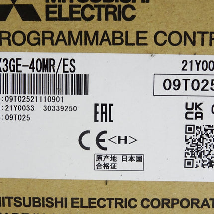 Mitsubishi Electric FX3GE-40MR/ES SPS-Grundgerät / Neu OVP - Maranos.de