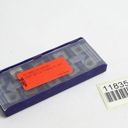 JEL Wendeschneidplatte WSP MPLX 110420 FL-701 50.9980.03.000241 Inhalt:10 Stück - Maranos.de