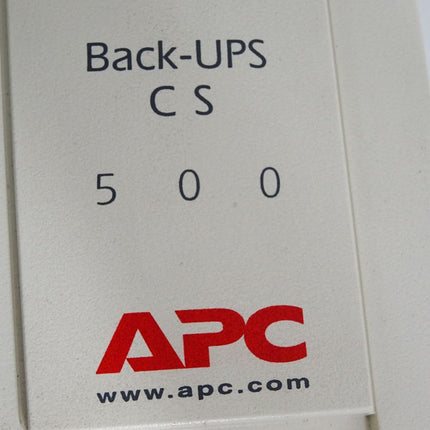APC back-UPS CS 500VA BK500-EI