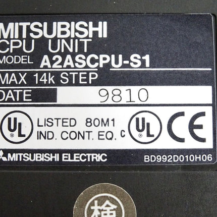 Mitsubishi Electric CPU Unit A2ASCPU-S1 - Maranos.de