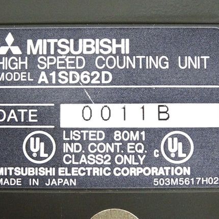 Mitsubishi Electric A1SD62D high-speed counter - Maranos.de