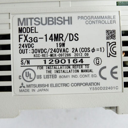 Mitsubishi Electric FX3G-14MR/DS 19W SPS-Grundgerät - Maranos.de