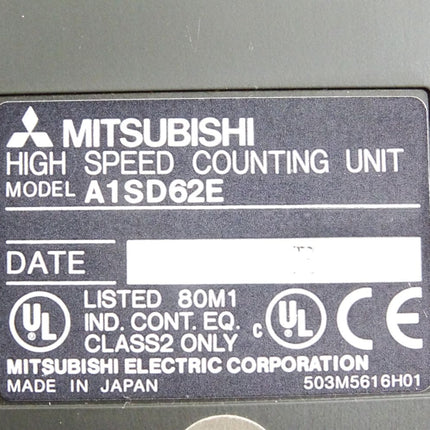 Mitsubishi Electric A1SD62E high-speed counter - Maranos.de