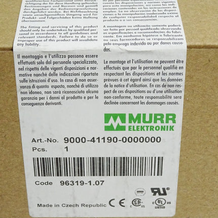 Murr Elektronik 9000-41190-0000000 Mico Pro Einspeisemodul Neu OVP versiegelt - Maranos.de