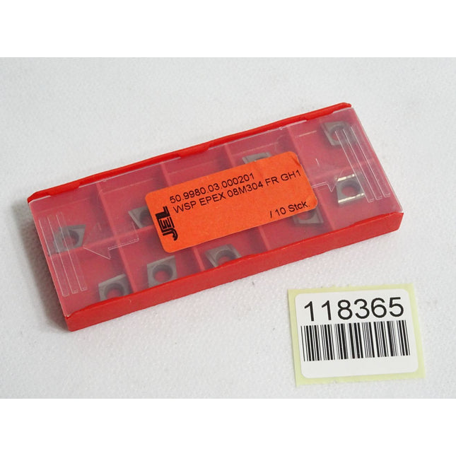 JEL Wendeschneidplatte WSP EPEX 08M304 FR GH1 50.9980.03.000201 Inhalt:10 Stück - Maranos.de