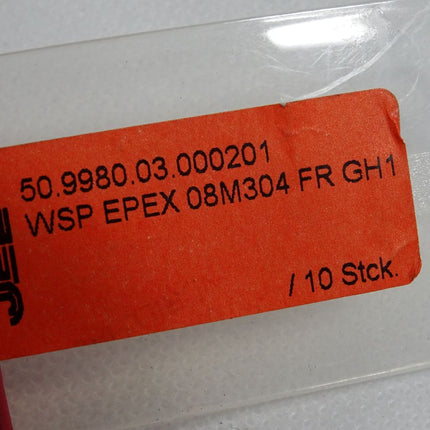 JEL Wendeschneidplatte WSP EPEX 08M304 FR GH1 50.9980.03.000201 Inhalt:10 Stück - Maranos.de