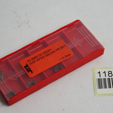 JEL Wendeschneidplatte WSP EPEX 08M304 FR GH1 50.9980.03.000201 / Inhalt:5 Stück - Maranos.de