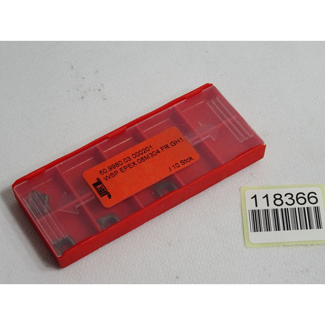 JEL Wendeschneidplatte WSP EPEX 08M304 FR GH1 50.9980.03.000201 / Inhalt:5 Stück - Maranos.de