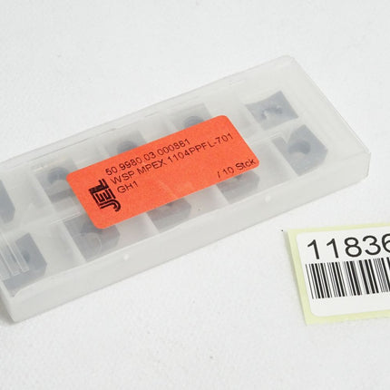 JEL Wendeschneidplatte WSP MPEX 1104PPFL-701 50.9980.03.000881 / Inhalt:10 Stück - Maranos.de