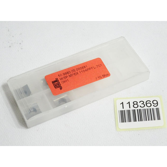 JEL Wendeschneidplatte WSP MPEX 1104PPFL-701 50.9980.03.000881 / Inhalt:5 Stück - Maranos.de