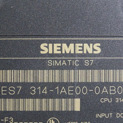 Siemens S7-300 CPU314 6ES7314-1AE00-0AB0 6ES7 314-1AE00-0AB0 - Maranos.de