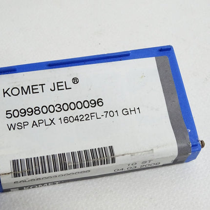 Komet JEL Wendeplatte 50998003000096 WSP APLX 160422FL-701 GH1 / Inhalt:10 Stück - Maranos.de