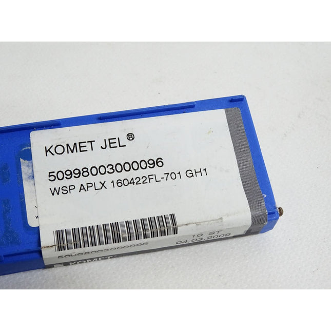 Komet JEL Wendeplatte 50998003000096 WSP APLX 160422FL-701 GH1 / Inhalt:10 Stück - Maranos.de