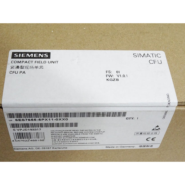 Siemens Simatic CFU PA 6ES7655-5PX11-0XX0 6ES7 655-5PX11-0XX0 Neu OVP versiegelt - Maranos.de