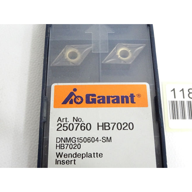 Garant 250760 HB7020 Wendeplatte DNMG150604-SM / Inhalt:10 Stück - Maranos.de