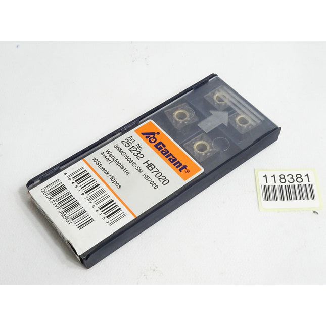 Garant 251232 HB7020 Wendeplatte SNMG150612-SM / Inhalt:10 Stück - Maranos.de