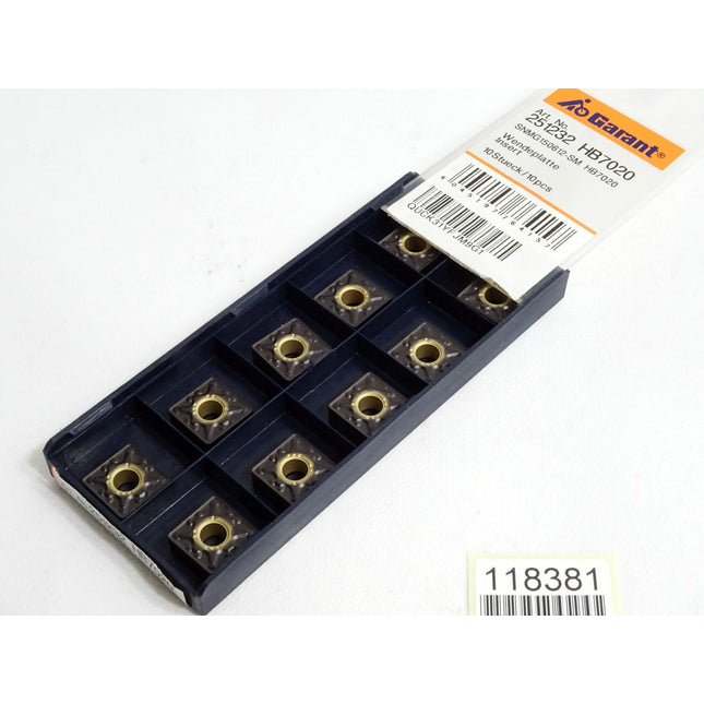 Garant 251232 HB7020 Wendeplatte SNMG150612-SM / Inhalt:10 Stück - Maranos.de