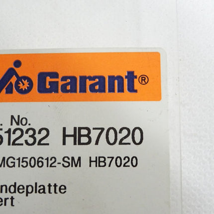 Garant 251232 HB7020 Wendeplatte SNMG150612-SM / Inhalt:10 Stück - Maranos.de