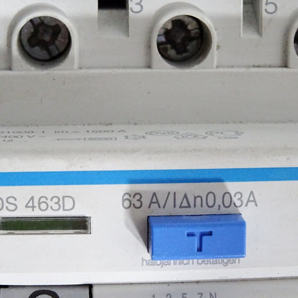 Hager FI-Schutzschalter CDS 463D 63A 0,03A