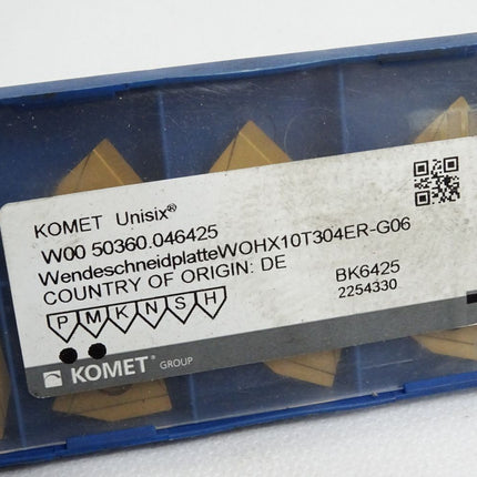 Komet Unisix Wendeschneidplatte 50360.046425 WOHX10T304ER-G06 / Inhalt: 8 Stück - Maranos.de