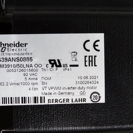 Schneider Electric Schrittmotor BRS39ANS0885 VRDM3910/50LNA OO