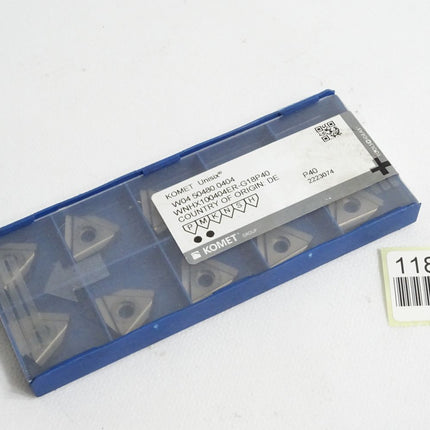 Komet Unisix Wendeschneidplatte WNHX100404ER-G18P40 / Inhalt:10 Stück - Maranos.de