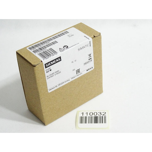 Siemens BU-cover 6ES7133-6CV15-1AM0 / Inhalt:5 Stück / Neu OVP versiegelt - Maranos.de