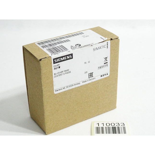 Siemens BU-cover 6ES7133-6CV15-1AM0 / Inhalt:4 Stück / Neu OVP - Maranos.de