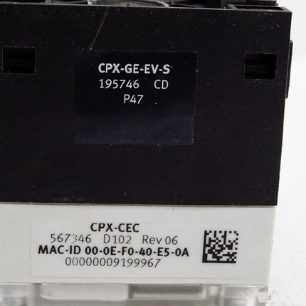 Festo Verkettungsblock CPX-GE-EV-S 195746