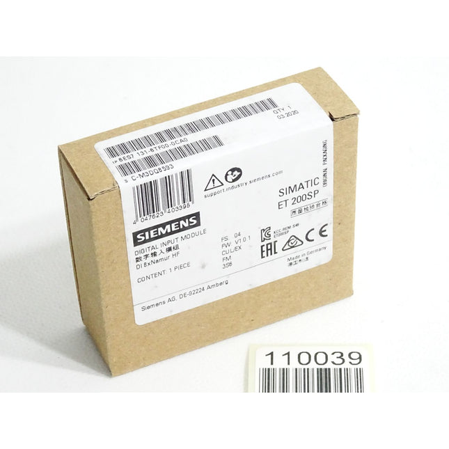 Siemens ET200SP 6ES7131-6TF00-0CA0 6ES7131-6TF00-0CA0 / Neu OVP versiegelt - Maranos.de