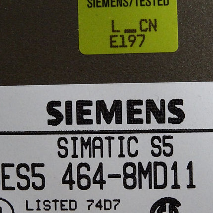 Siemens Analog Input 6ES5464-8MD11 6ES5 464-8MD11