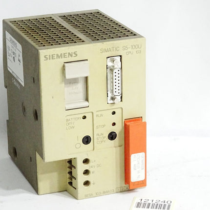 Siemens S5-100U 6ES5103-8MA03 6ES5 103-8MA03