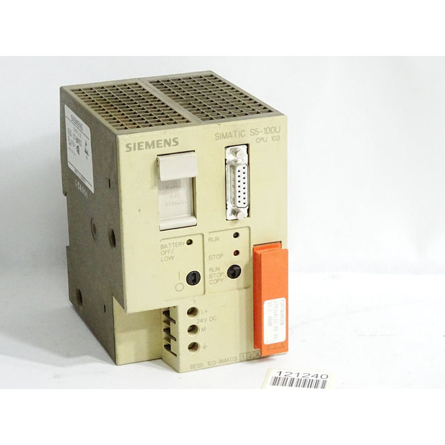 Siemens S5-100U 6ES5103-8MA03 6ES5 103-8MA03