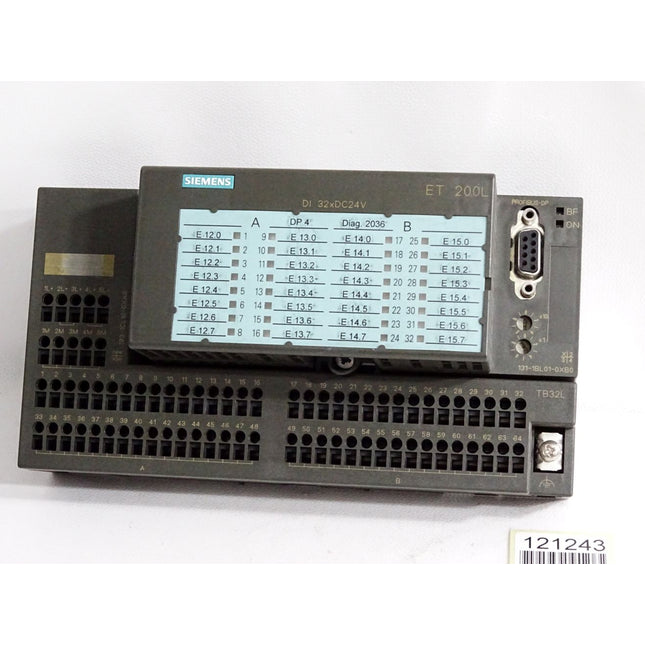 Siemens electronic module 6ES7131-1BL01-0XB0 + Terminalblock 6ES7193-1CL10-0XA0