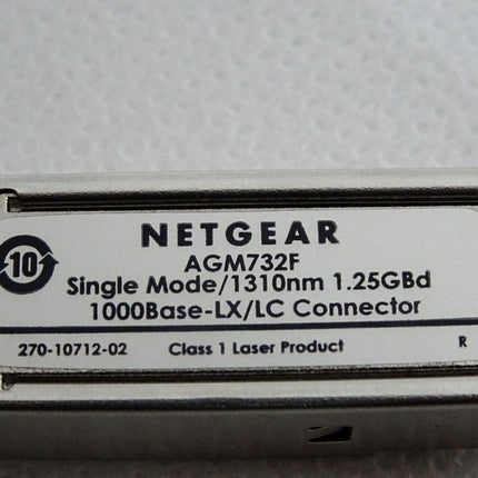 Netgear AGM732F SFP-Transceiver 1000BASE-LX Single mode 1310nm 1.25GBd Unbenutzt - Maranos.de