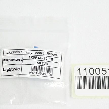 Lightwin LKUP SC-SC SM LWL Kupplung Simplex / Neu OVP - Maranos.de