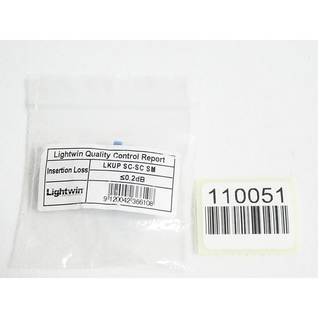 Lightwin LKUP SC-SC SM LWL Kupplung Simplex / Neu OVP - Maranos.de